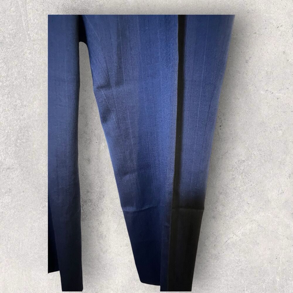 Vintage Christian Dior Blue Male 2 Piece Suit - Picture 9 of 15